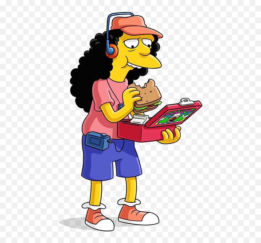 Otto Man Personajes De Los Simpsons - Simpsons Characters Png,Los ...