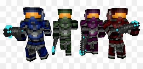 Halo 4 Master Chief Requested By Dudejawayjr Minecraft Skin - Minecraft Papercraft Master Chief Png,Halo Master Chief Png