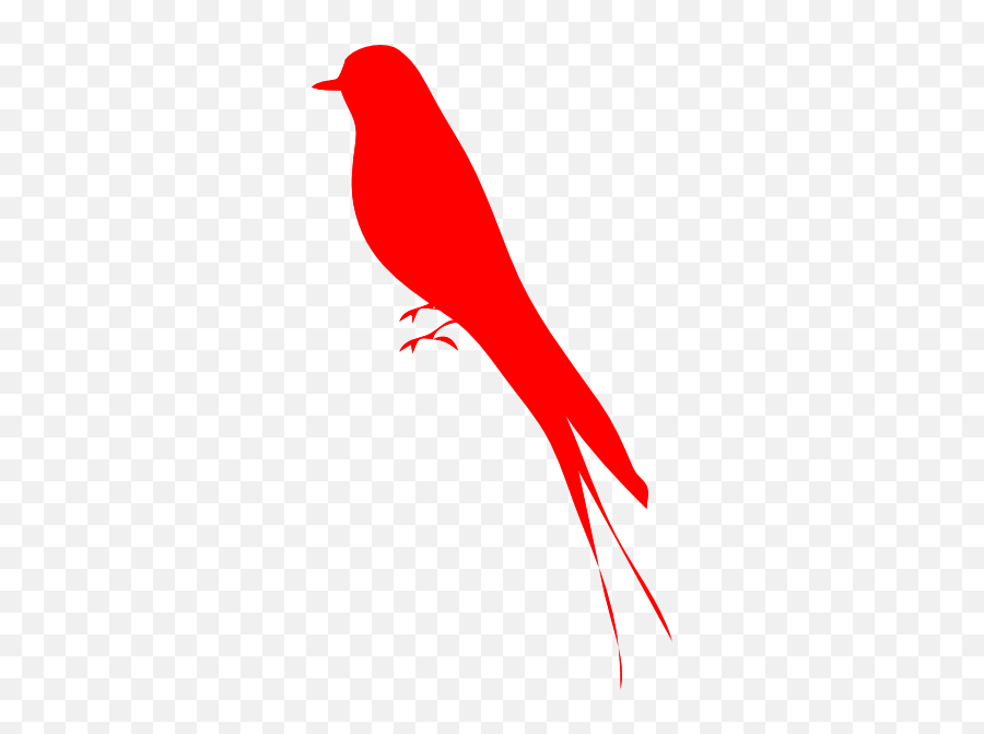 Download 1 Red Bird Clipart Png Image - Red Bird Silhouette,Red Bird Png