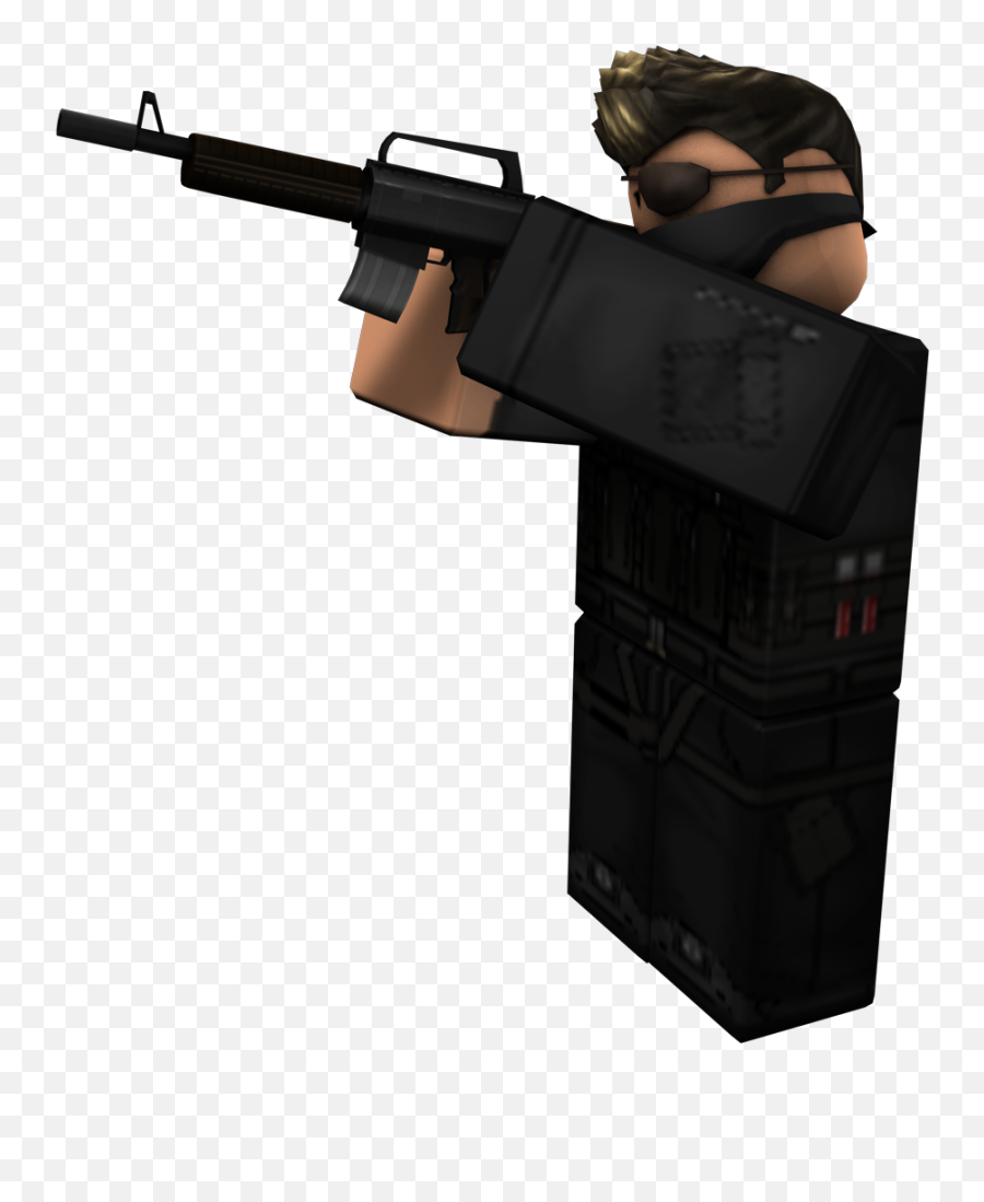 Roblox Gun Png Images Collection For Free Download Llumaccat - Roblox Person With Gun,Rifle Png