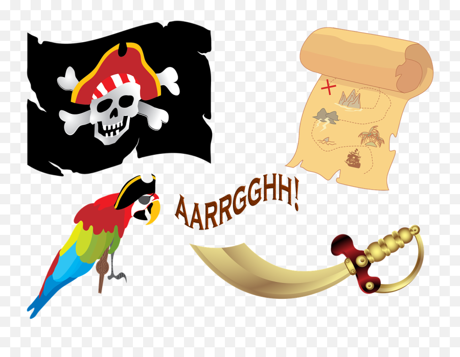 Pirate Ship Gold Treasure - Free Image On Pixabay Background For Treasure Hunt Png,Pirate Parrot Png