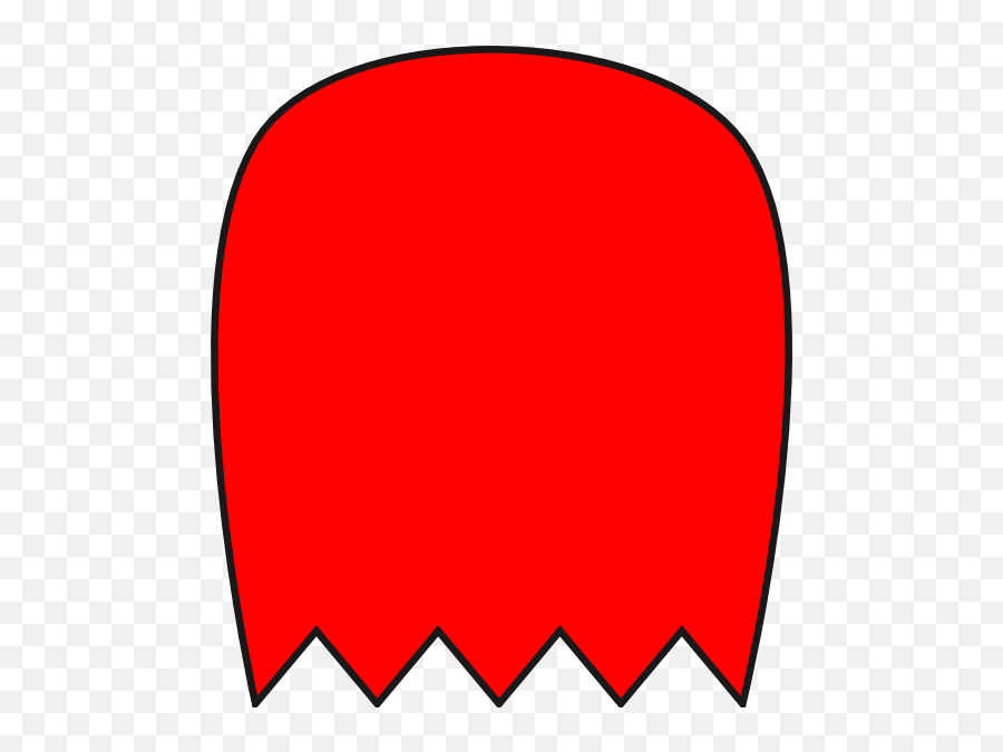 Pacman Svg Ghost Transparent Png - Pacman Ghost No Face,Pacman Ghosts Png