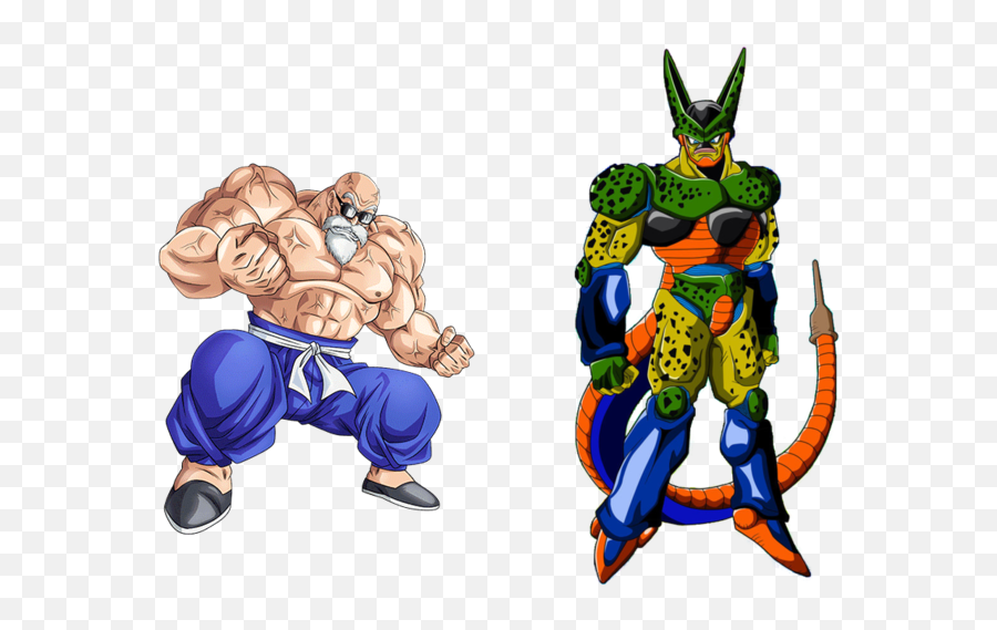 Semi - Dragon Ball Semi Perfect Cell Png,Master Roshi Png