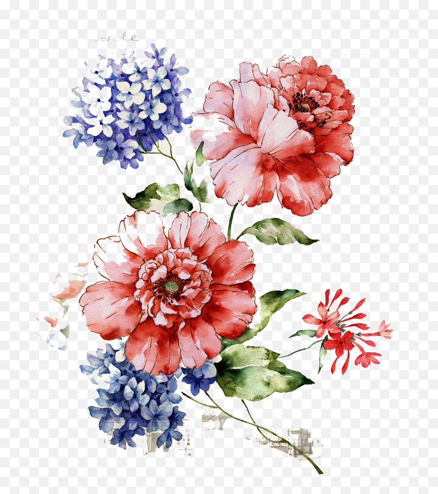 Flower Floral Design Wallpaper - Vintage Floral Pattern Png,Flower Pattern Png