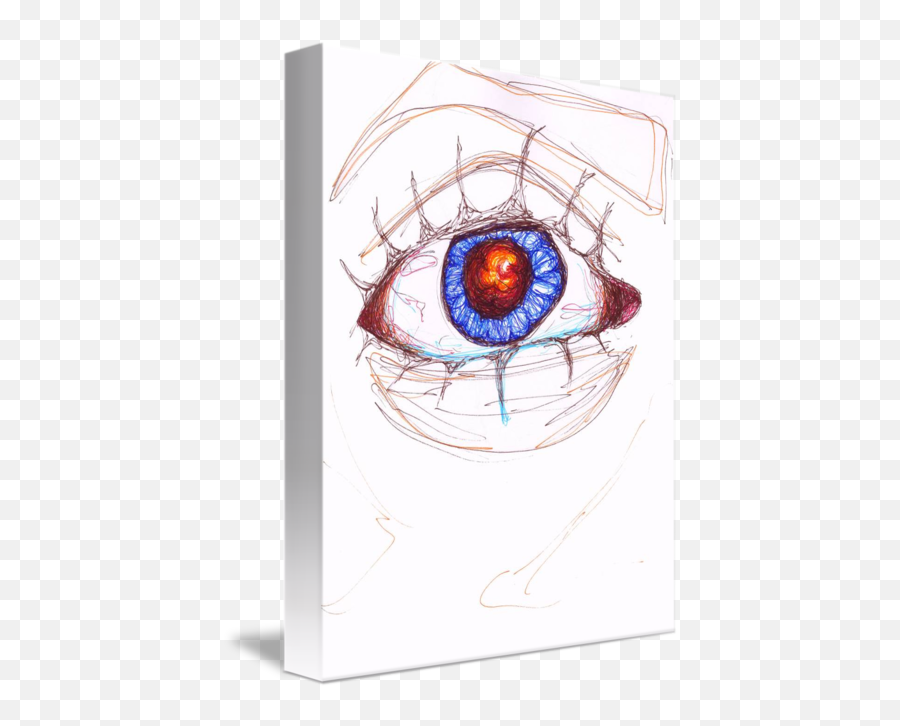 Fire In My Eyes By Katie Kay - Sketch Png,Fire Eyes Png