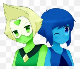 Lapidot - Lapis And Peridot Fã Art 40313139 Fanpop Cute Lapis X Peridot Png,Peridot Png
