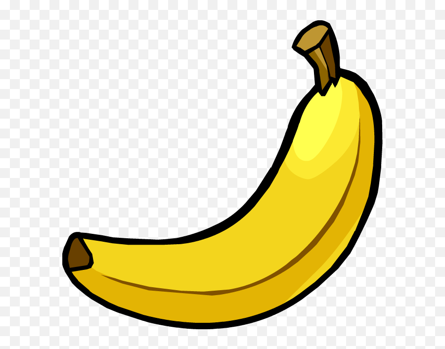 Banana And Apple Together Svg Freeuse - Dibujo De Un Banano Png,Banana Clipart Png