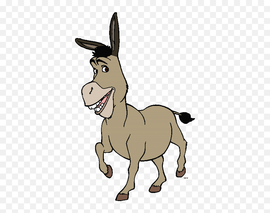 Shrek Donkey Clipart - Donkey From Shrek Cartoon Png,Shrek Logos