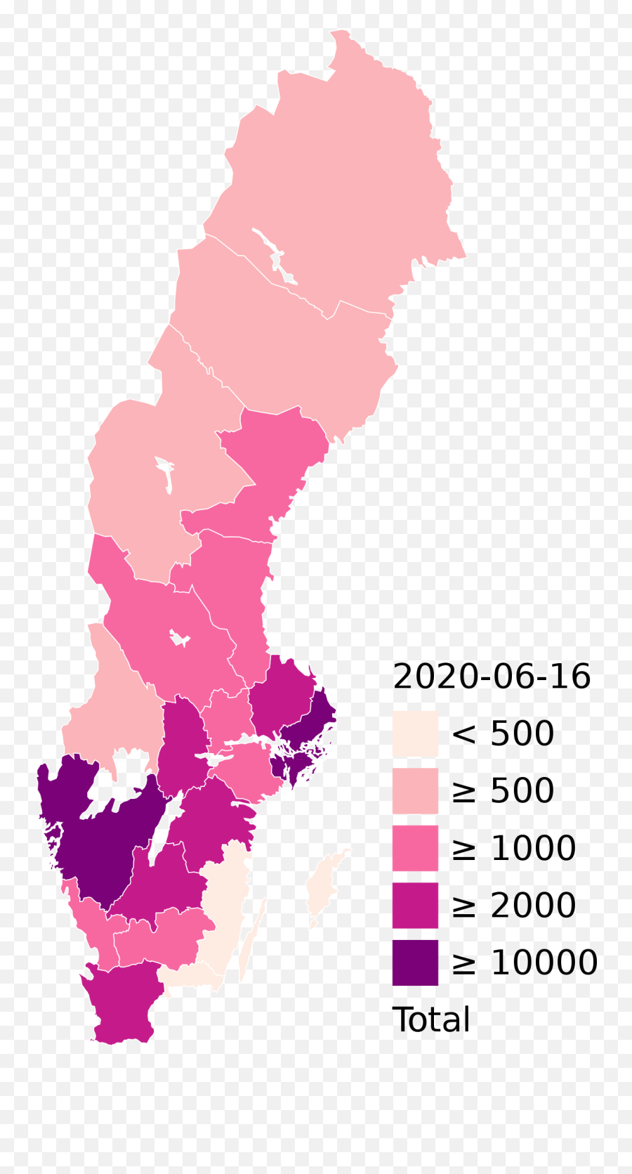 2020 Coronavirus Pandemic In Sweden - Wikipedia Sweden Map Png,Prison Bars Transparent Background
