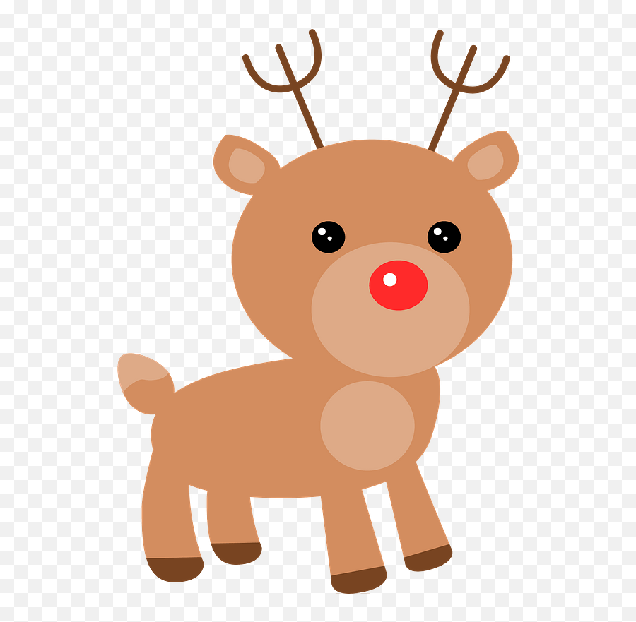 Reindeer Clipart - Reindeer Clipart Png,Reindeer Transparent