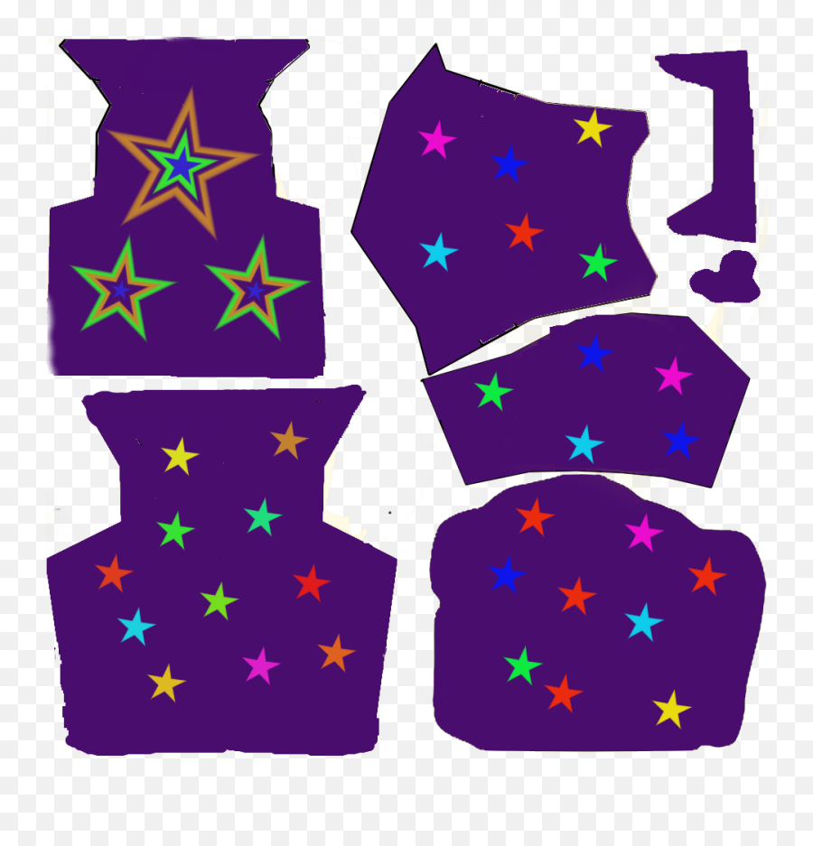 Attack - Purple Star Set Cushion Png,Purple Star Png