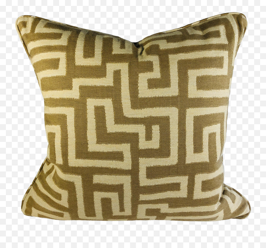 Tribal A Natural Maze Pillow - Throw Pillow Png,Fabric Texture Png