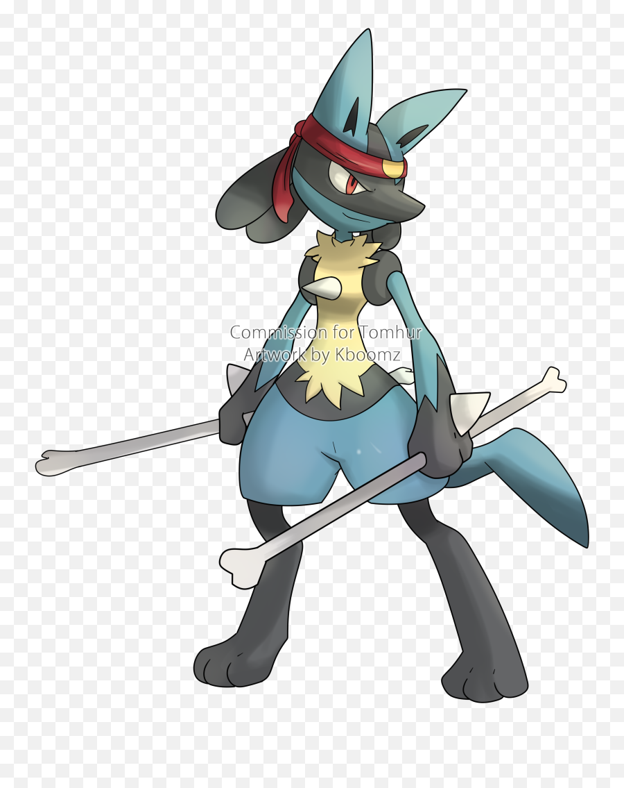 My Lucario Oc Spike - Cartoon Png,Lucario Png