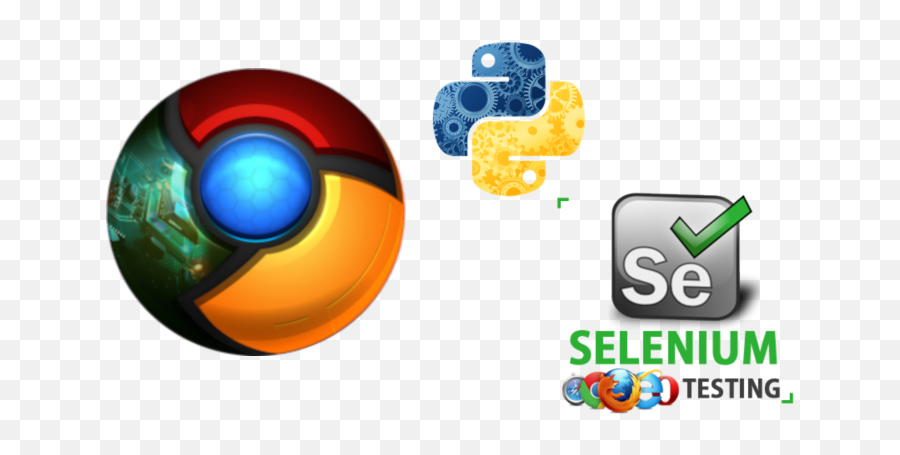 Python Selenium Ubot Tutorial - Google Chrome Cool Png,Python Logos