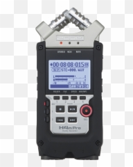 Clip Recorder Digital Transparent Png - H4n Pro,Recorder Png