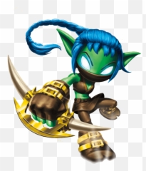 2 Stealth Elf Left Clipart - Skylanders Png