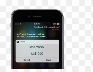 Download Making Payments Through Siri - Iphone Full Size png