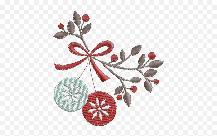 Download Hd Ornamentos De Natal - Needlework Png,Ornamentos Png