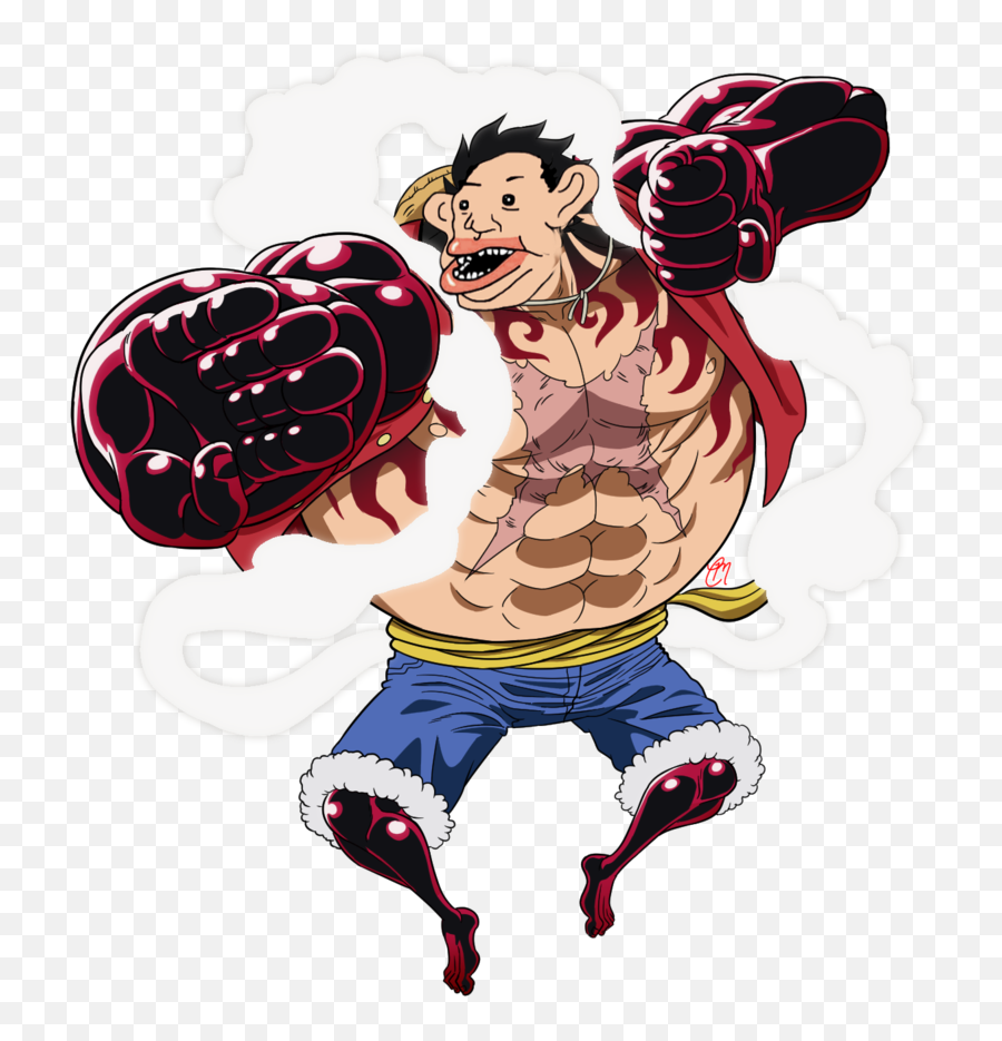 Hd Creatura - Drawing Luffy Gear 4 Png,Luffy Png - free