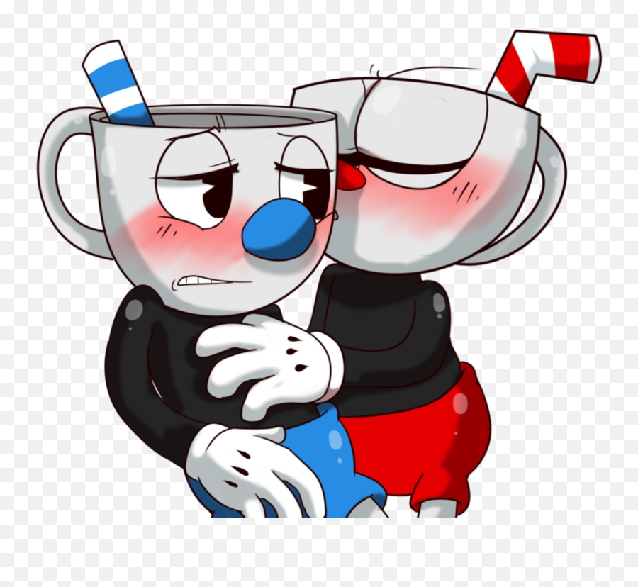 Cuphead And Bendy Wallpapers - Cuphead And Mugman Fanart Png,Cuphead Png