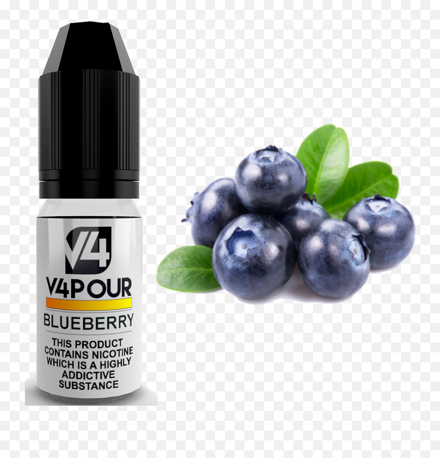 Blueberry E Liquid By V4 V4pour 10ml - Blueberry Purple Png,Blueberry Transparent Background