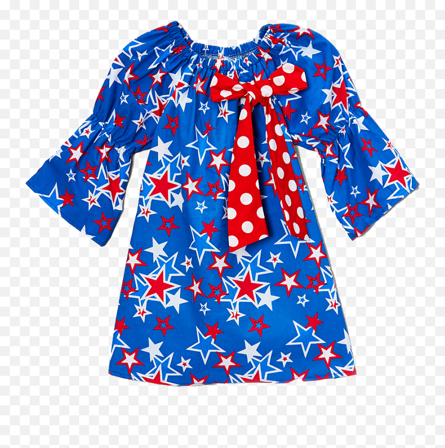 Download Blue Stars 4th Of July Shift Dress Hd Png - Pattern,Blue Stars Png