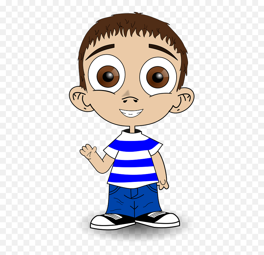 Boy With Big Eyes Clipart Free Download Transparent Png - Clip Art Child,Eye Clipart Transparent
