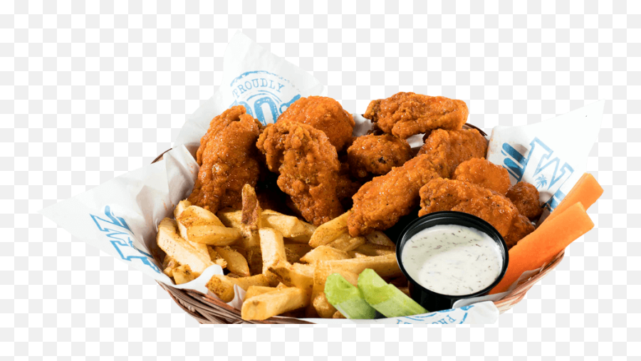 Chicken Wing Png - Single Orders Of Wings Only Crispy Food,Chicken Wing Png