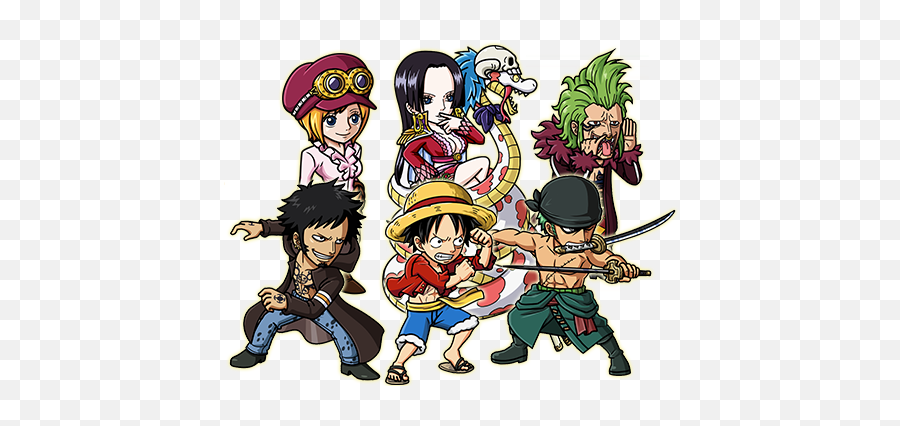One Piece Treasure Cruise Bandai Namco Entertainment - One Piece Charlotte Dent De Chien Png,Luffy Transparent