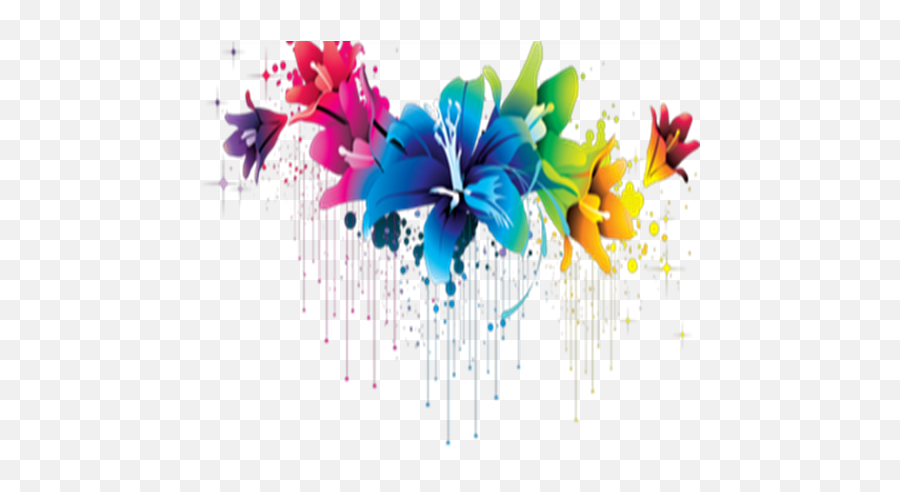 Download Colorful Flowers Png Pic