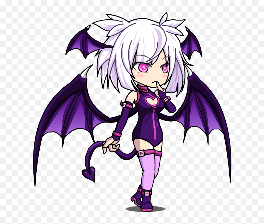 Photo In The Album - Gacha World Succubus Lilith Png,Succubus Png