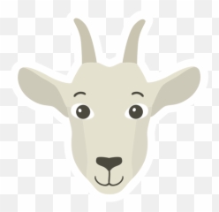 Transparent Png Svg Vector File - Cabeça De Bode Desenho,Goat Head Png