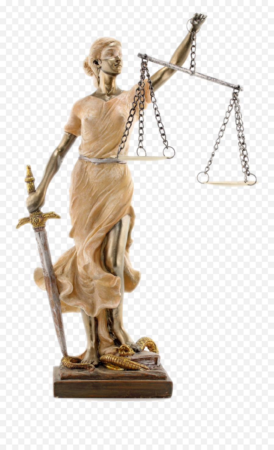 A stylish scales justice logo design for law Vector Image