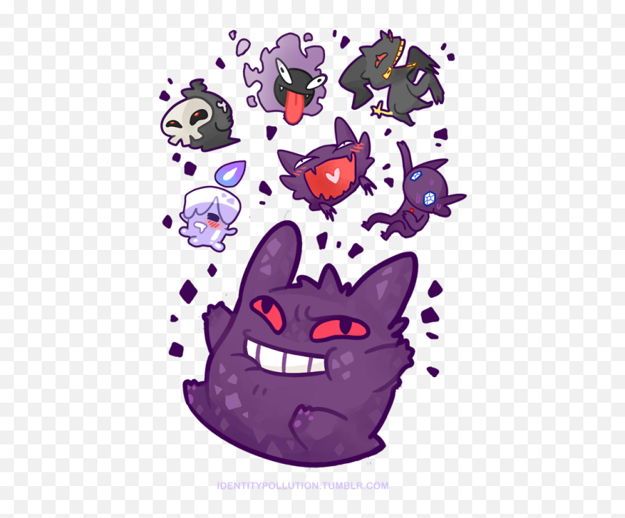 Blog Tumblr Clip Art Illustration - Cosas Tumblr Png,Gengar Png