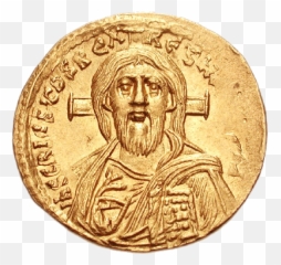Christ Pantocrator Coin - Christ Pantocrator Bytantine Coins Png,Coin Png