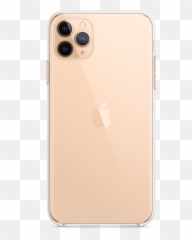 Iphone 11 Pro Max Clear Case Zer000 - White Png