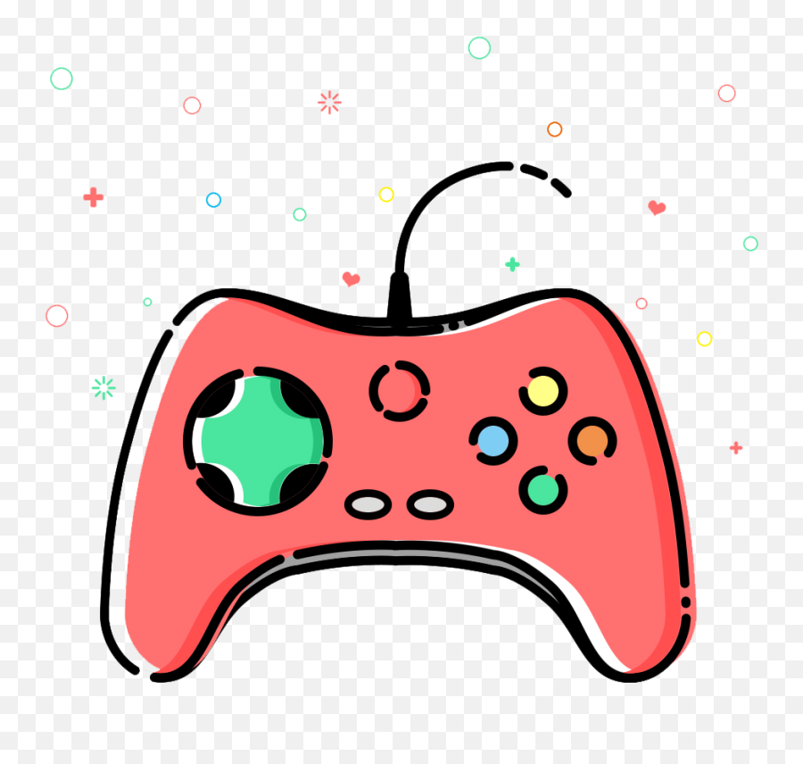 Download Pink All Gamepad Xbox Game Video Joystick Hq Png - Video Games Png,Joystick Png