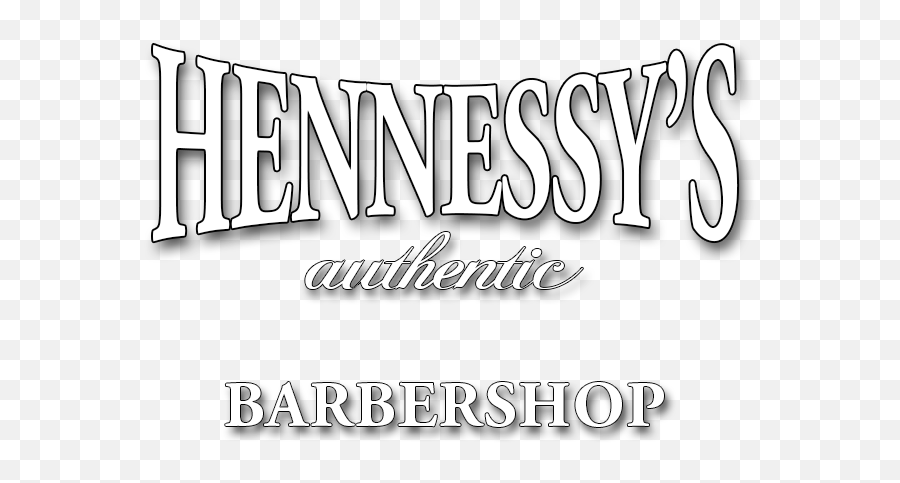 Barbershop In Maastricht - Calligraphy Png,Hennessy Logo