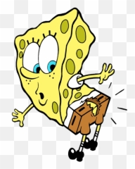 Spongebob Squarepants Clip Art - Spongebob Ripped Pants Sticker Png,Spongebob And Patrick Png