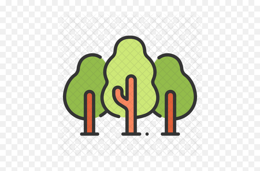 Forrest Icon Of Colored Outline Style - Forrest Icon Png,Forrest Png