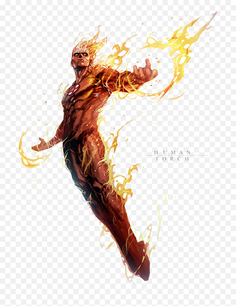 Download Human Torch File Hq Png Image - Human Torch Png,Human Torch Png