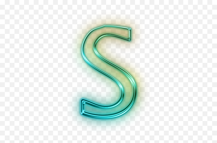 Capital Letter S Icon - Neon Letter S Transparent Png,Letter S Png