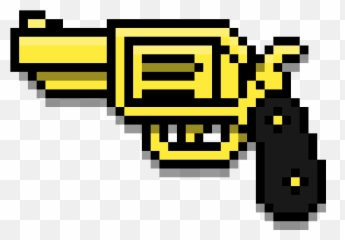 Golden Revolver Transparent Background - Ben png