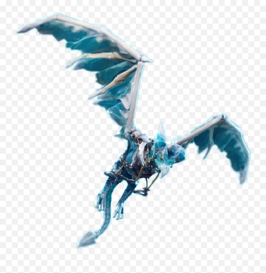 Fortnite Glider Bird Winter Ice Sticker By Ukasz Fs - All Fortnite Ice Skins Png,Fortnite Glider Png