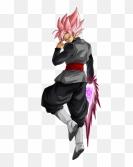 Goku Black Background Png - Ssj Rose Render