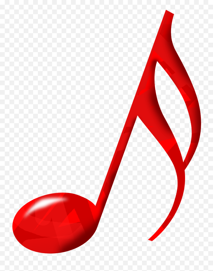 Note Clipart Song Transparent Free For - Red Music Note Png,Music Note Icon Png