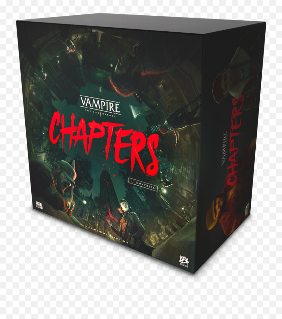 Vampire The Masquerade U2013 Chapters Role Playing Board Game - Fictional Character Png,Vampire The Masquerade Logo