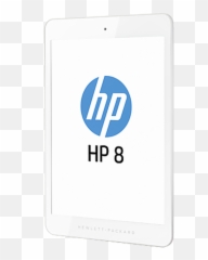 Hp 8 Android Tablet Goes - Smart Device png