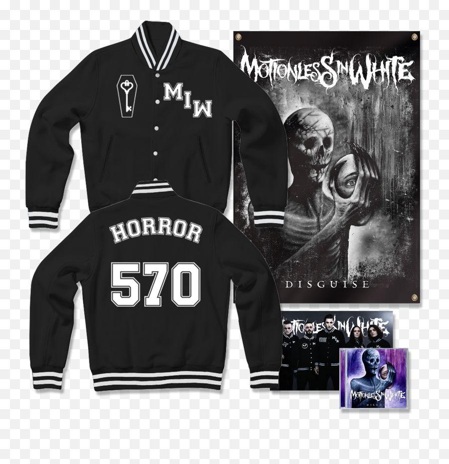 Motionless In White - Motionless In White Disguise Jacket Png,Motionless In White Logo