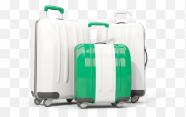 Luggage With Flag - Baggage png